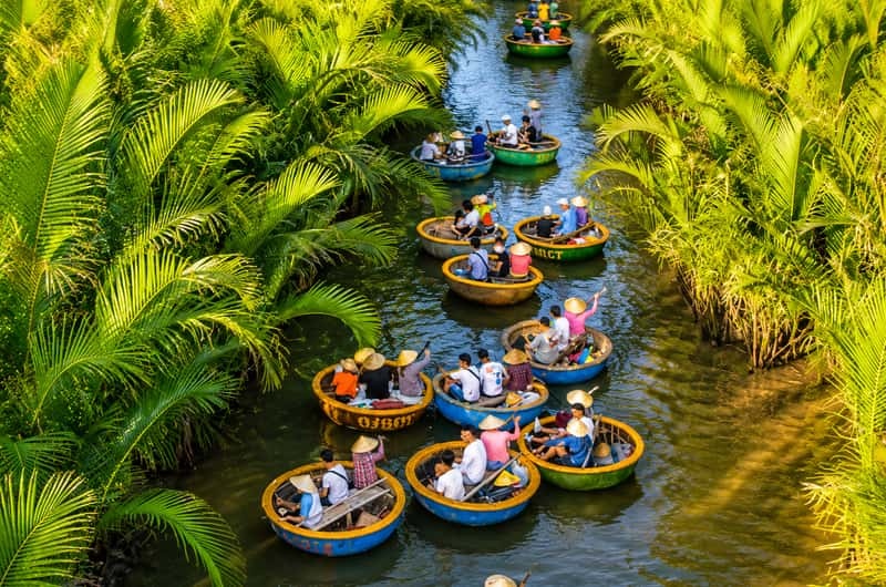 Basket Boat Ride Tickets Hoi An: How to Book & Price 5 Purchasing Tickets Directly at Cam Thanh Coconut Forest