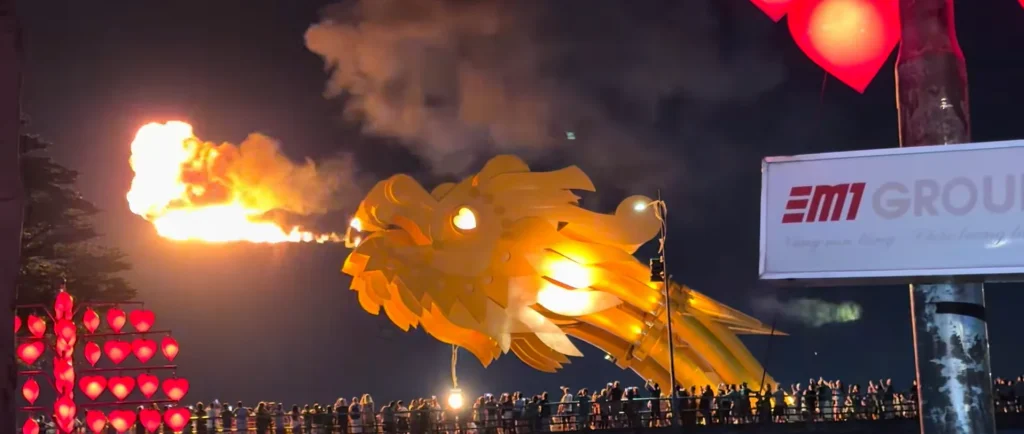 What to Do in Da Nang and Hoi An Complete 2026 Travel Guide 1 Dragon Bridge fire show