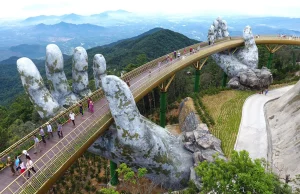 Golden Bridge at Ba Na Hills