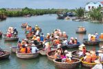 Aerial View of Coconut Basket Boat Tour