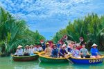 Coconut Basket Boat Exploring Palm Forest