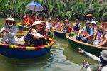 Family Group Ready for Coconut Basket Boat Tour